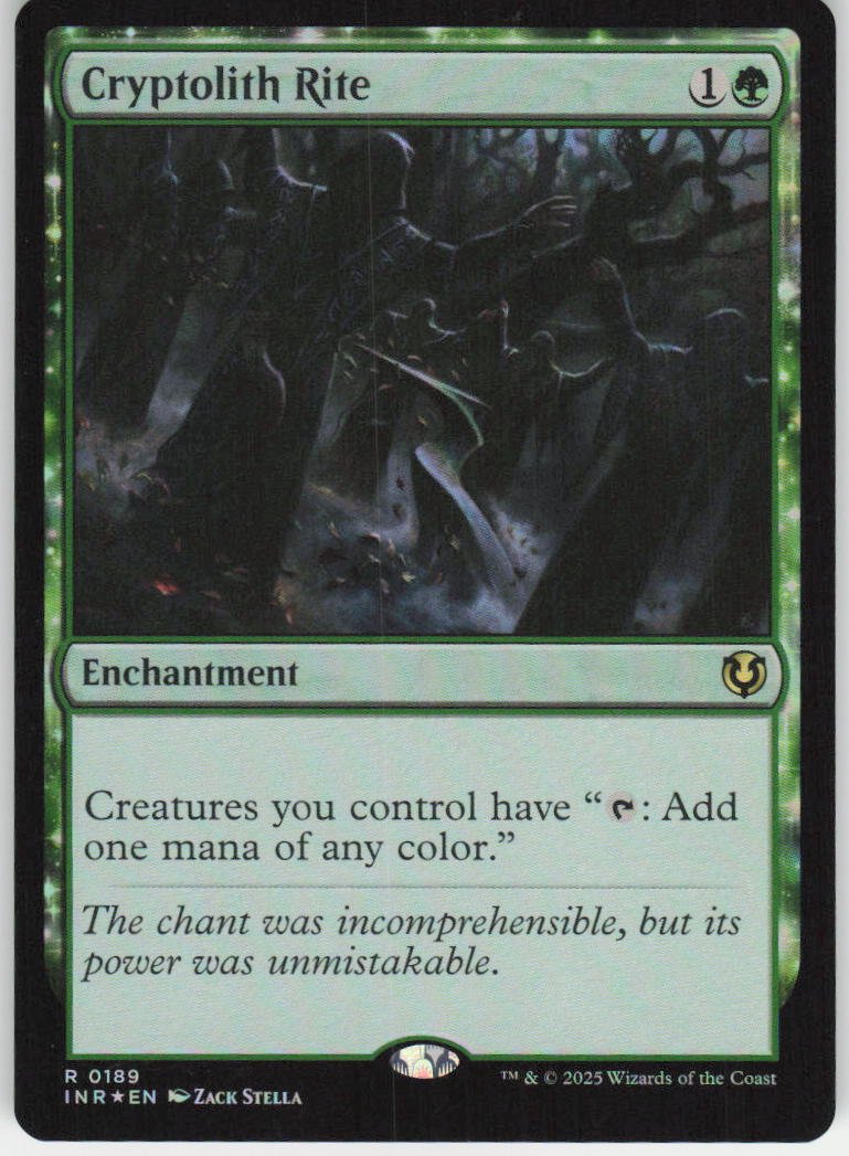 Cryptolith Rite R Innistrad Remastered 189 NM