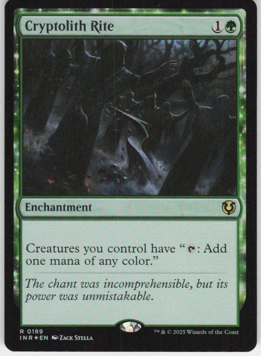 Cryptolith Rite R Innistrad Remastered 189 NM