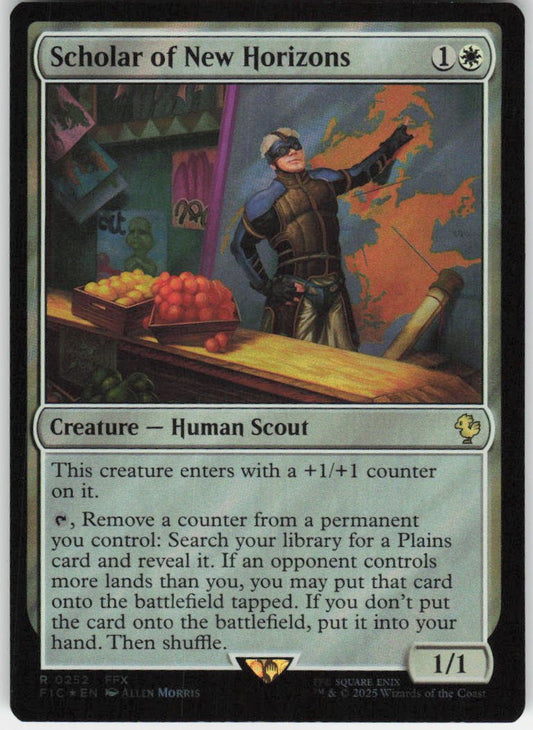 Scholar of New Horizons (Surge Foil) R Commander: FINAL FANTASY 252 NM