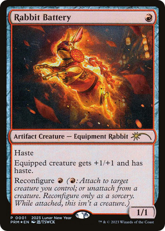 Rabbit Battery (Year of the Rabbit 2023) 1 Foil Unique and Miscellaneous Promos NM/M