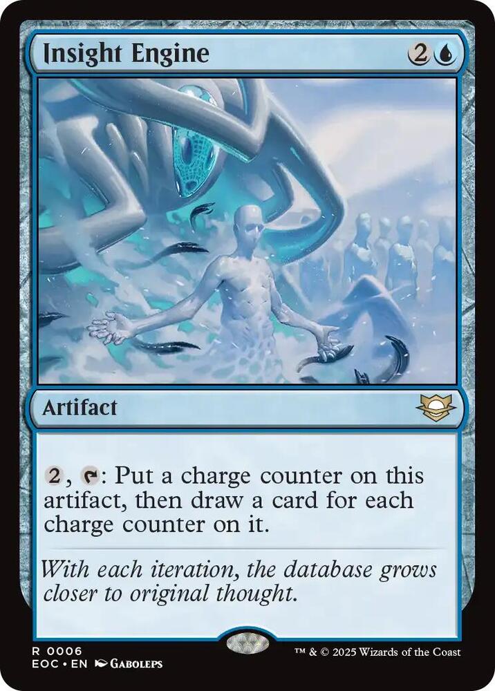 Insight Engine 6 Rare Commander: Edge of Eternities NM/M