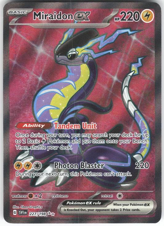 Miraidon ex - Ultra Rare SV01: Scarlet & Violet Base Set 227/198 NM