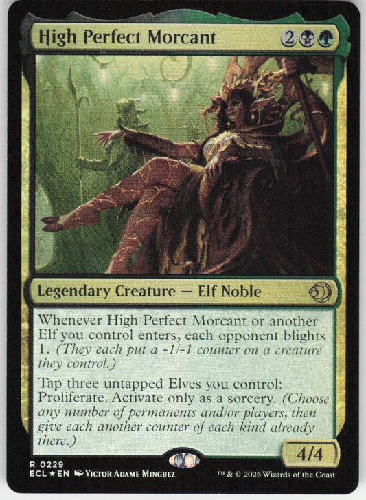 High Perfect Morcant (Foil) R Lorwyn Eclipsed 229 NM