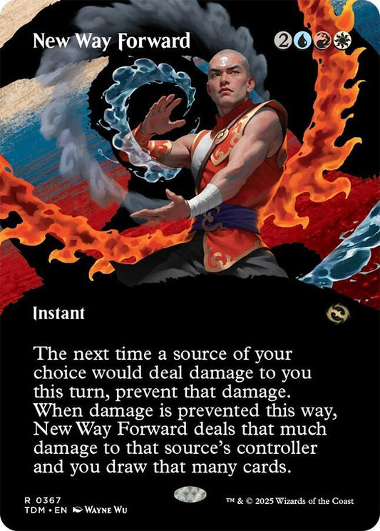 New Way Forward (Borderless) 367 Rare Tarkir: Dragonstorm NM/M