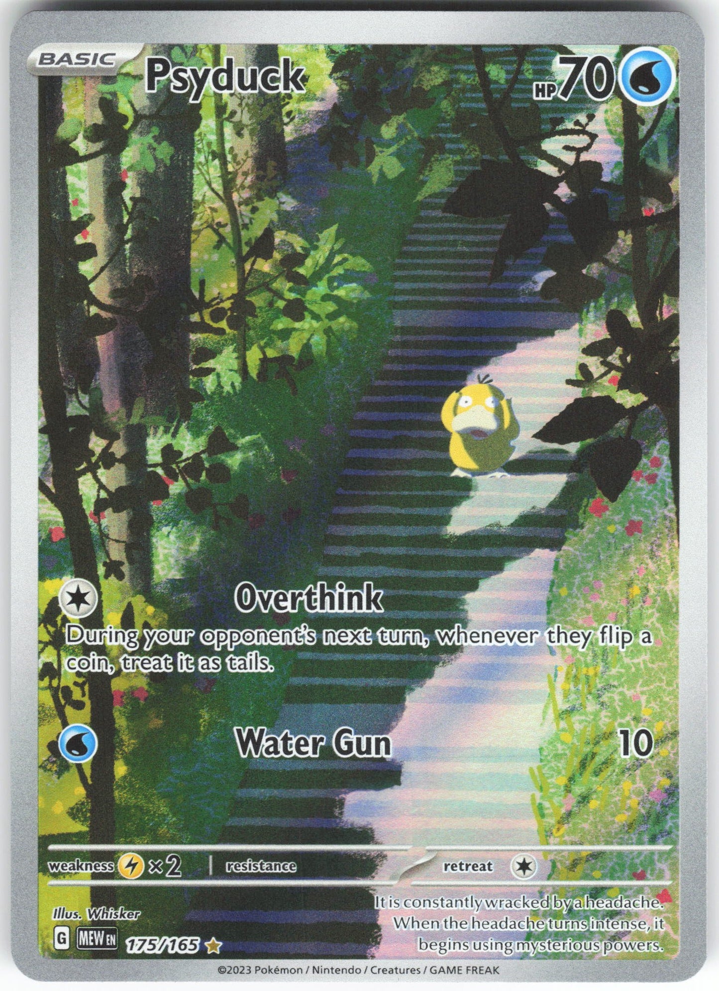 Psyduck - Illustration Rare SV: Scarlet & Violet 151 175/165 NM