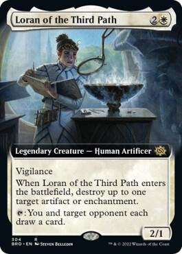 Loran of the Third Path (Extended Art) 304 Rare The Brothers' War NM/M