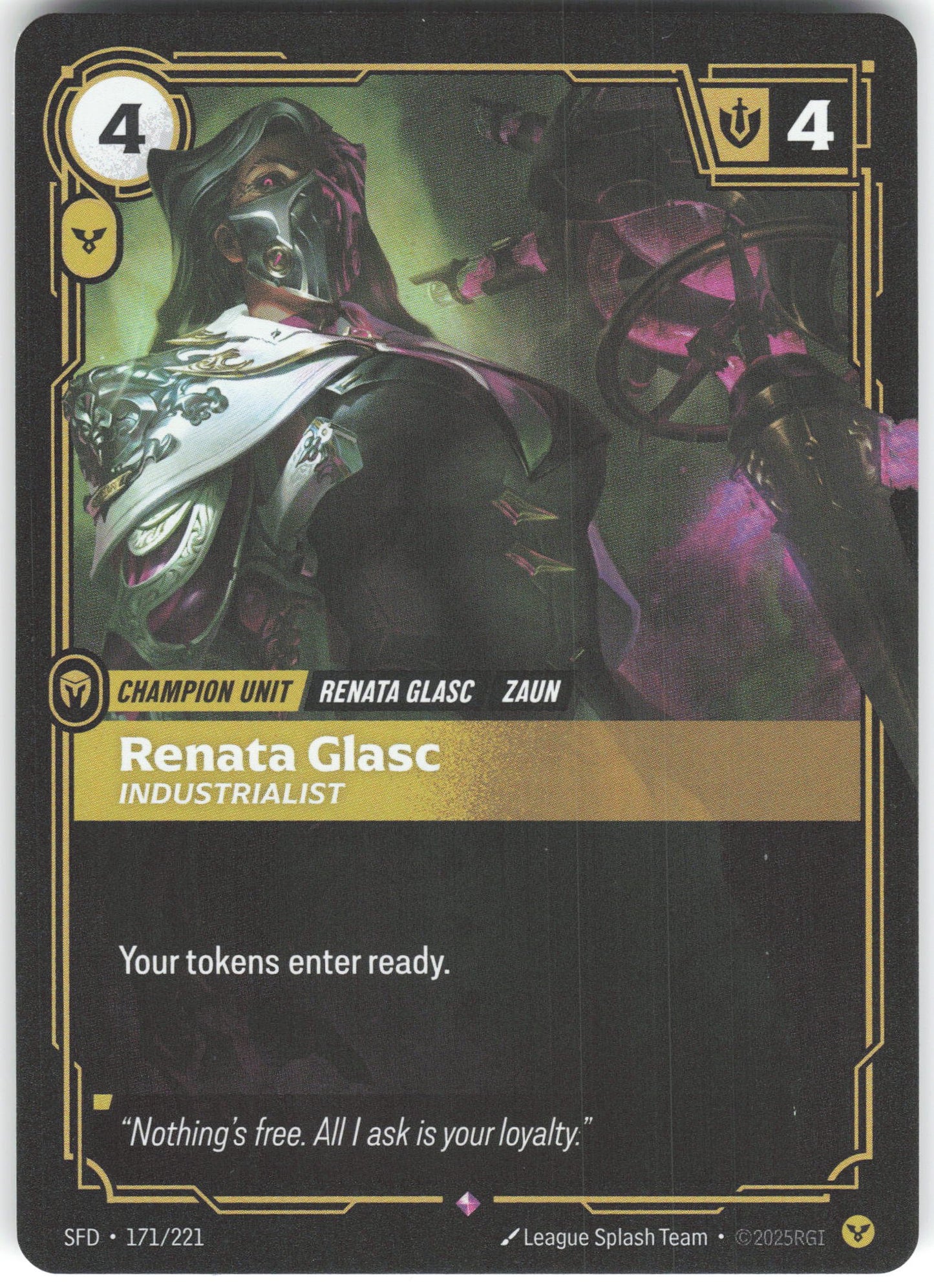 Renata Glasc - Industrialist Rare Spiritforged 171/221 NM