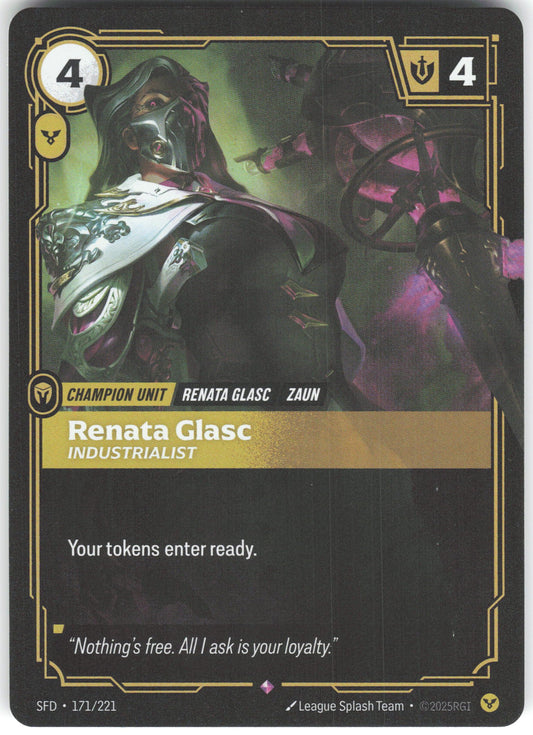 Renata Glasc - Industrialist Rare Spiritforged 171/221 NM