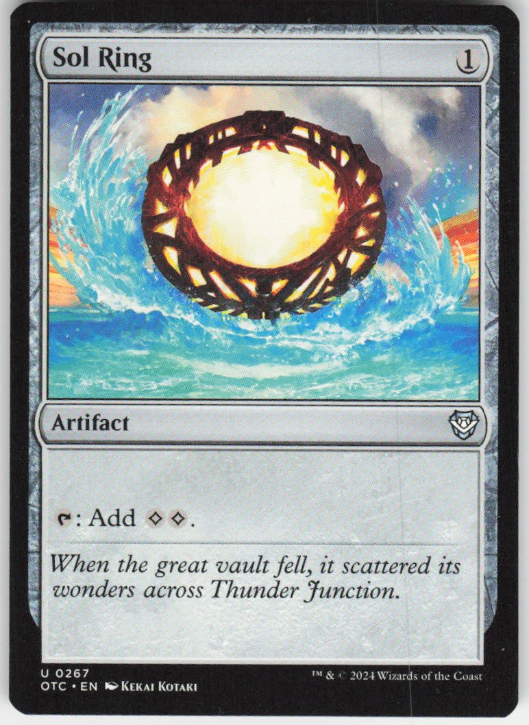 Sol Ring U Commander: Outlaws of Thunder Junction 267 NM