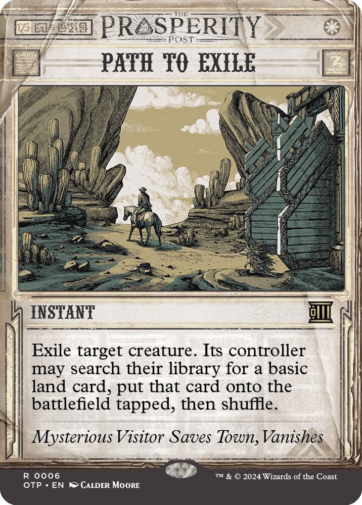 Path to Exile 6 Rare Outlaws of Thunder Junction: Breaking News NM/M