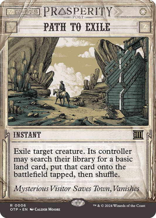 Path to Exile 6 Rare Outlaws of Thunder Junction: Breaking News NM/M