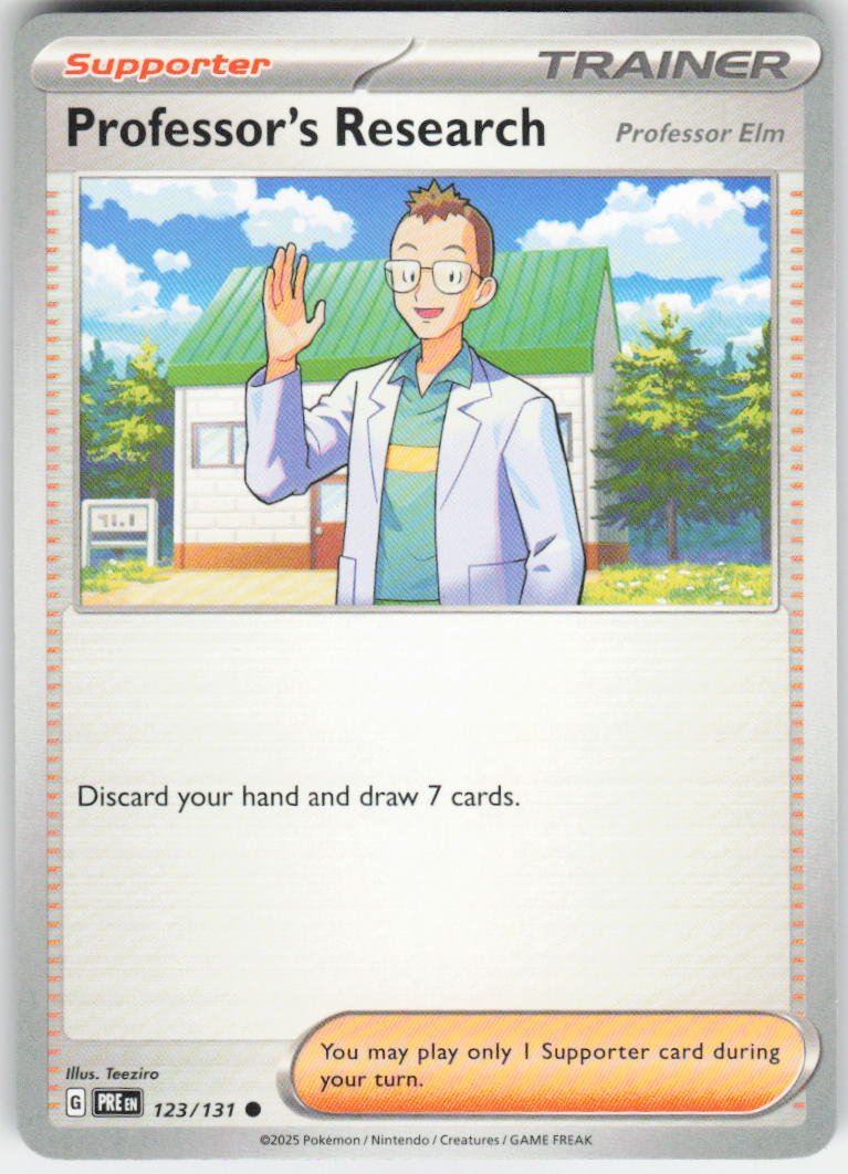 Professor's Research [Professor Elm] Common SV: Prismatic Evolutions 123/131 NM
