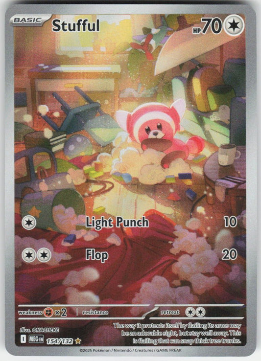 Stufful - Illustration Rare ME01: Mega Evolution 154/132 NM