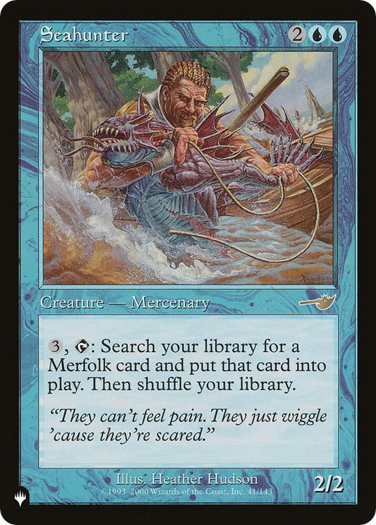 Seahunter 41/143 Rare The List Reprints NM/M