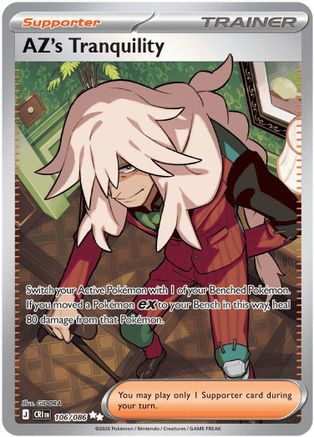 AZ's Tranquility 106/086 Ultra Rare Chaos Rising NM/M