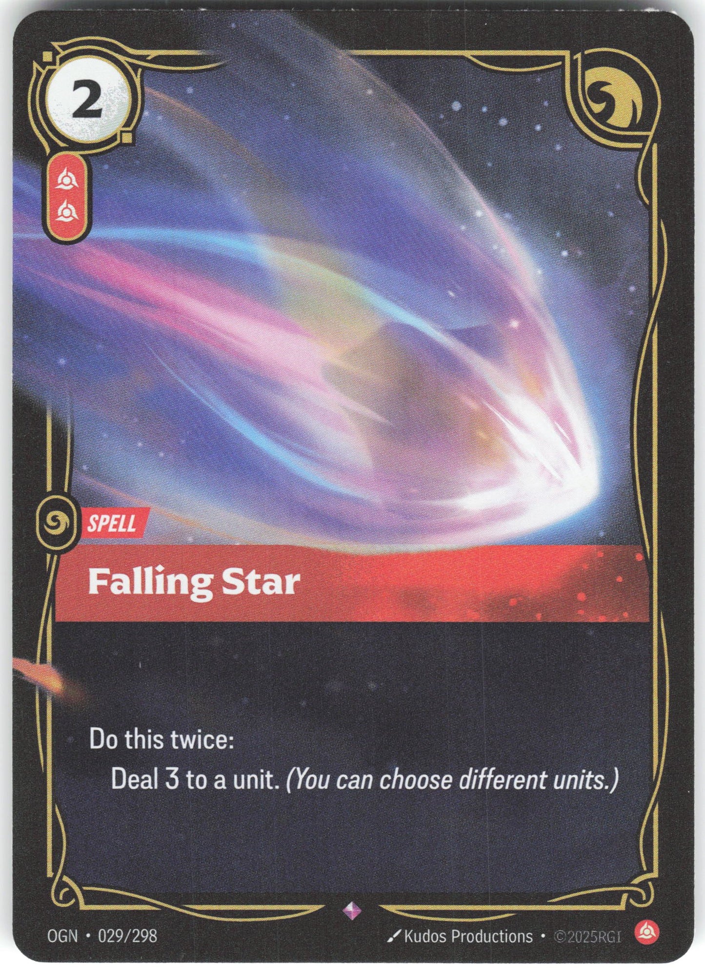 Falling Star Rare Origins 029/298 NM