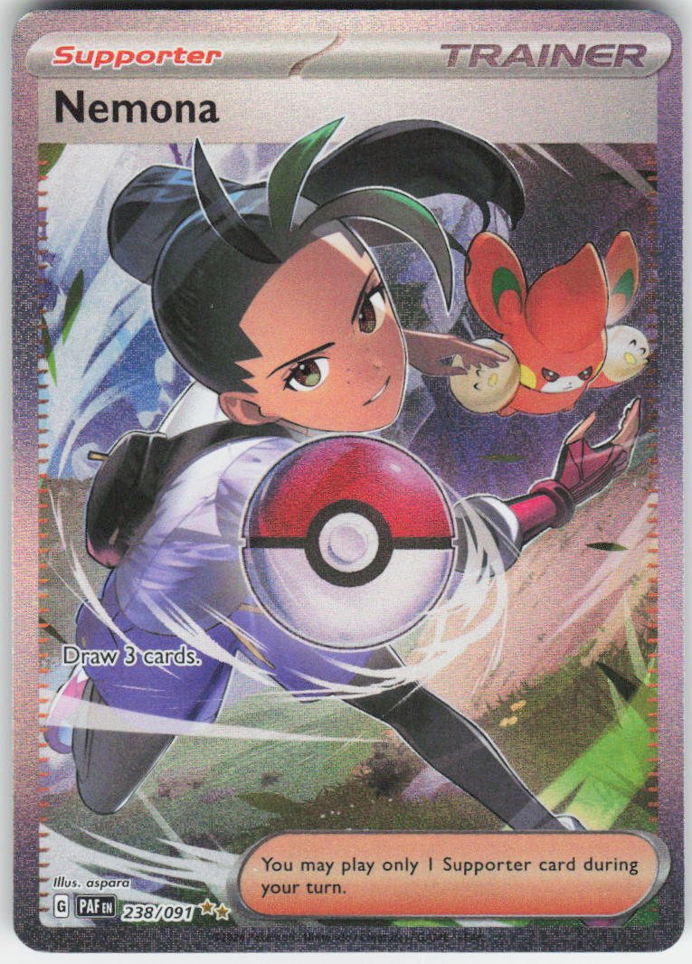 Nemona - Special Illustration Rare SV: Paldean Fates 238/091 NM