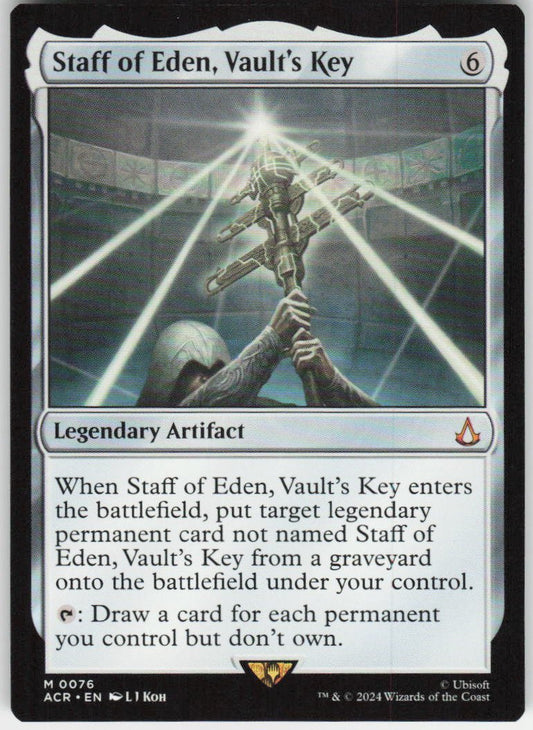 Staff of Eden, Vault's Key M Universes Beyond: Assassin's Creed 76 NM