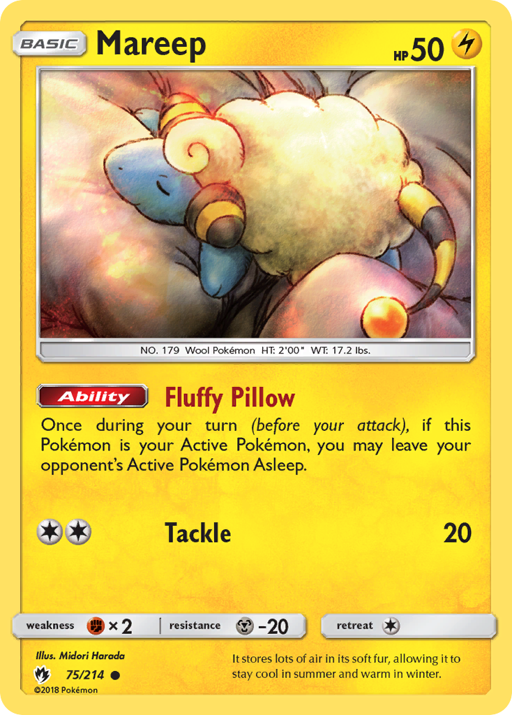 Mareep 75/214 Common Lost Thunder NM/LP