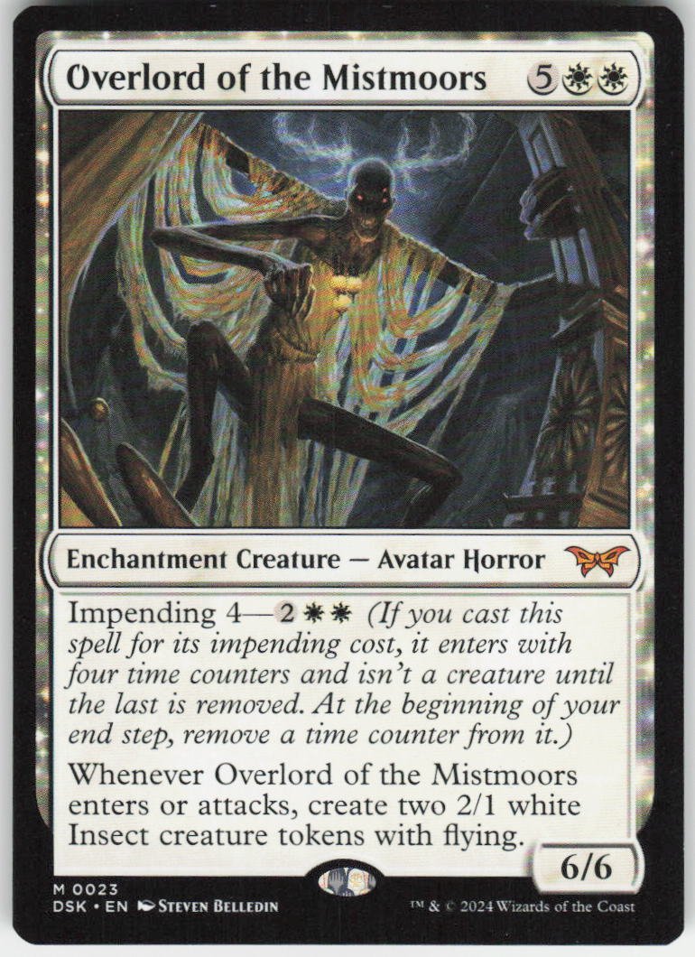 Overlord of the Mistmoors M Duskmourn: House of Horror 23 NM