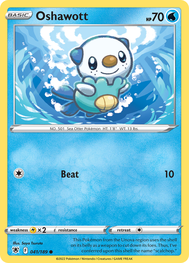 Oshawott 041/189 Common Astral Radiance NM/LP