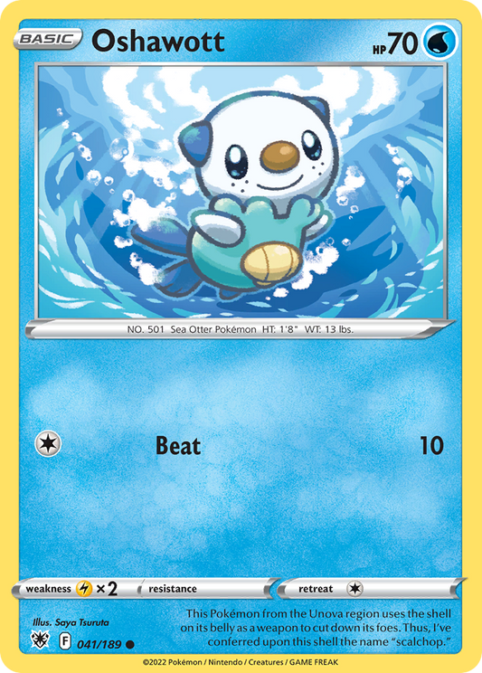Oshawott 041/189 Common Astral Radiance NM/LP