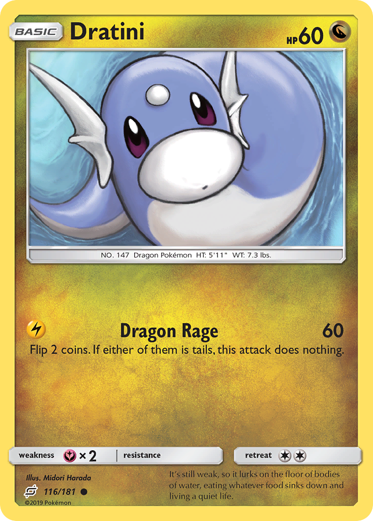 Dratini 116/181 Common Team Up NM/M
