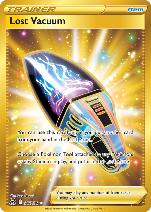 Lost Vacuum 217/196 Secret Rare Lost Origin NM/M