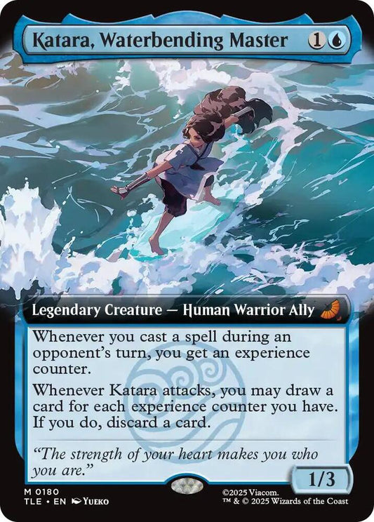 Katara, Waterbending Master (Extended Art) 180 Avatar: The Last Airbender: Eternal-Legal NM/M