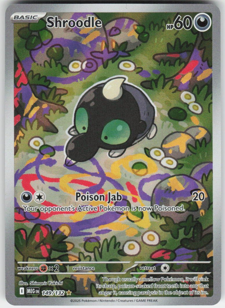 Shroodle - Illustration Rare ME01: Mega Evolution 149/132 NM