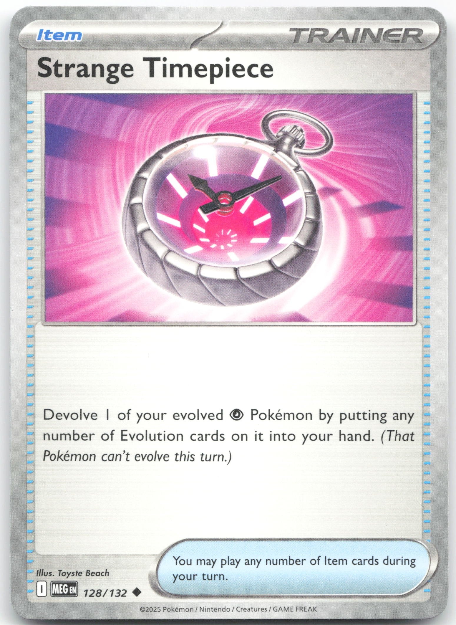 Strange Timepiece Uncommon ME01: Mega Evolution 128/132 NM