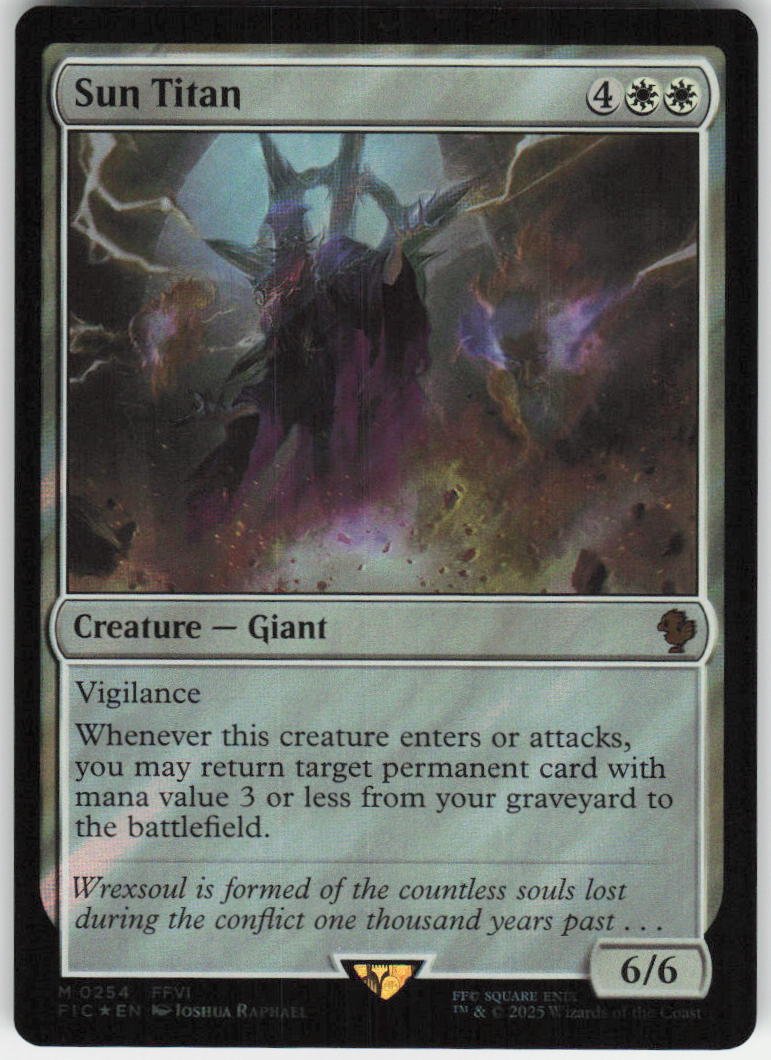 Sun Titan (Surge Foil) M Commander: FINAL FANTASY 254 NM