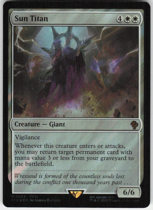 Sun Titan (Surge Foil) M Commander: FINAL FANTASY 254 NM