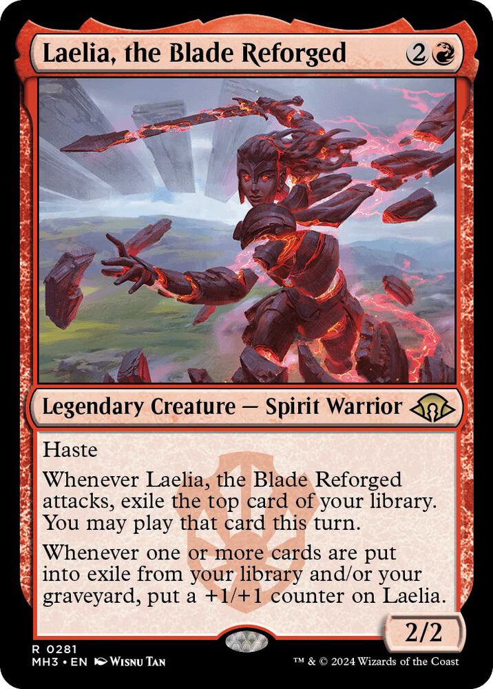 Laelia, the Blade Reforged 281 Rare Modern Horizons 3 NM/M
