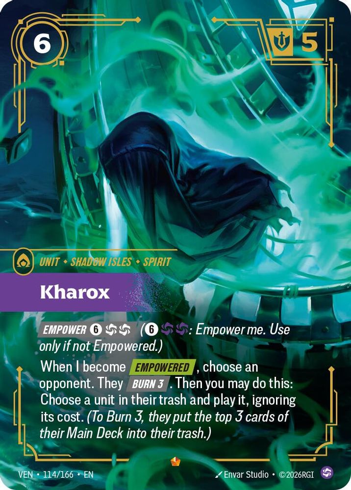 Kharox 114/166 Epic Vendetta NM/M