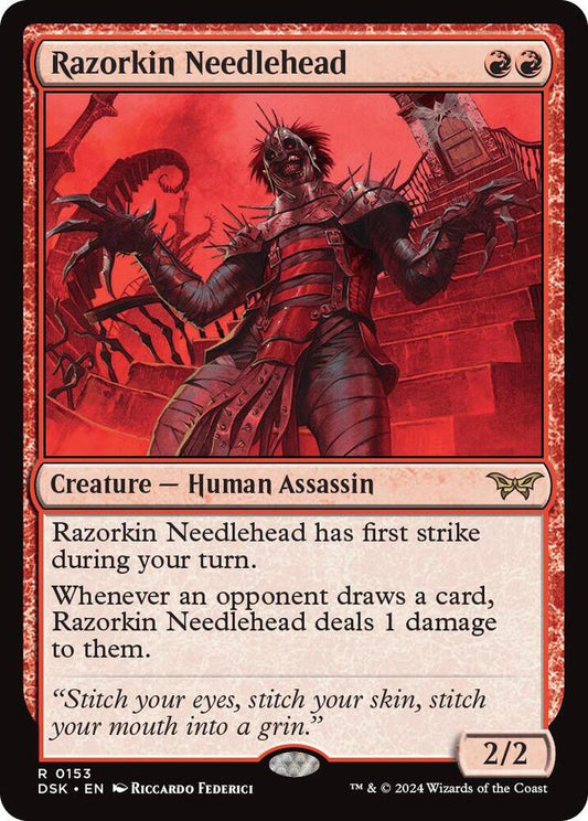 Razorkin Needlehead 153 Rare Duskmourn: House of Horror NM/M