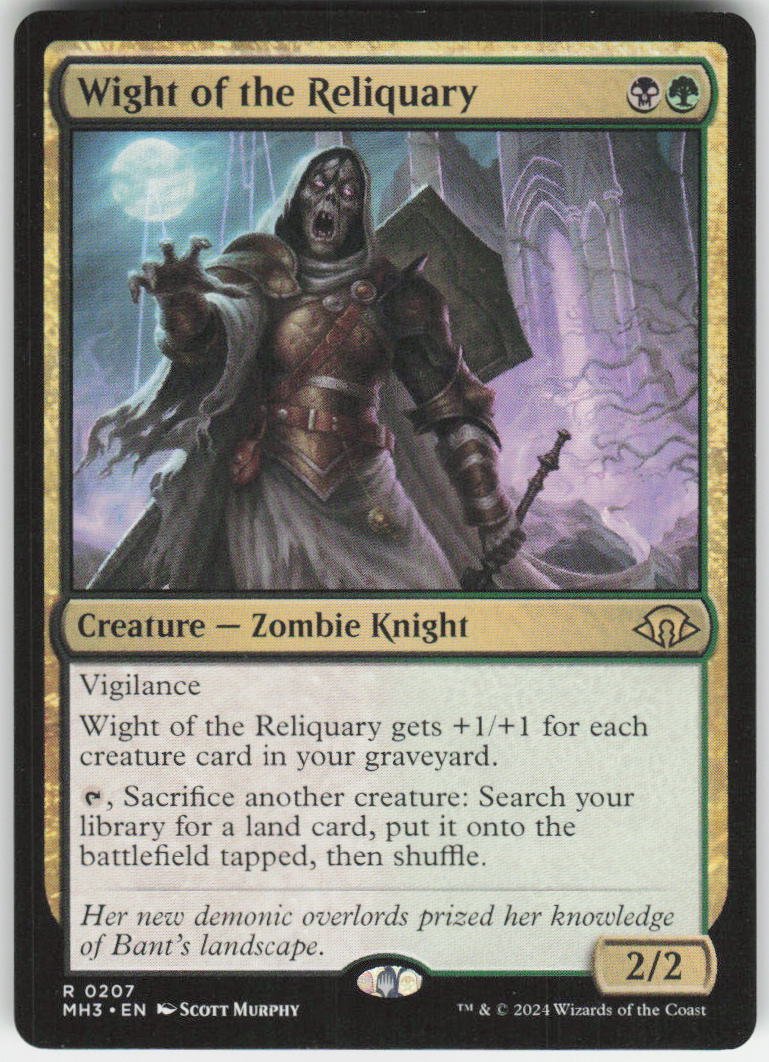 Wight of the Reliquary R Modern Horizons 3 207 NM