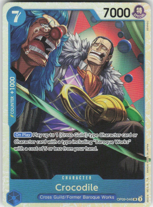 Crocodile (046) SR Emperors in the New World OP09-046 NM