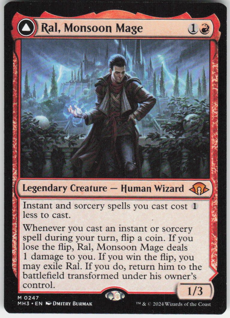 Ral, Monsoon Mage M Modern Horizons 3 247 NM