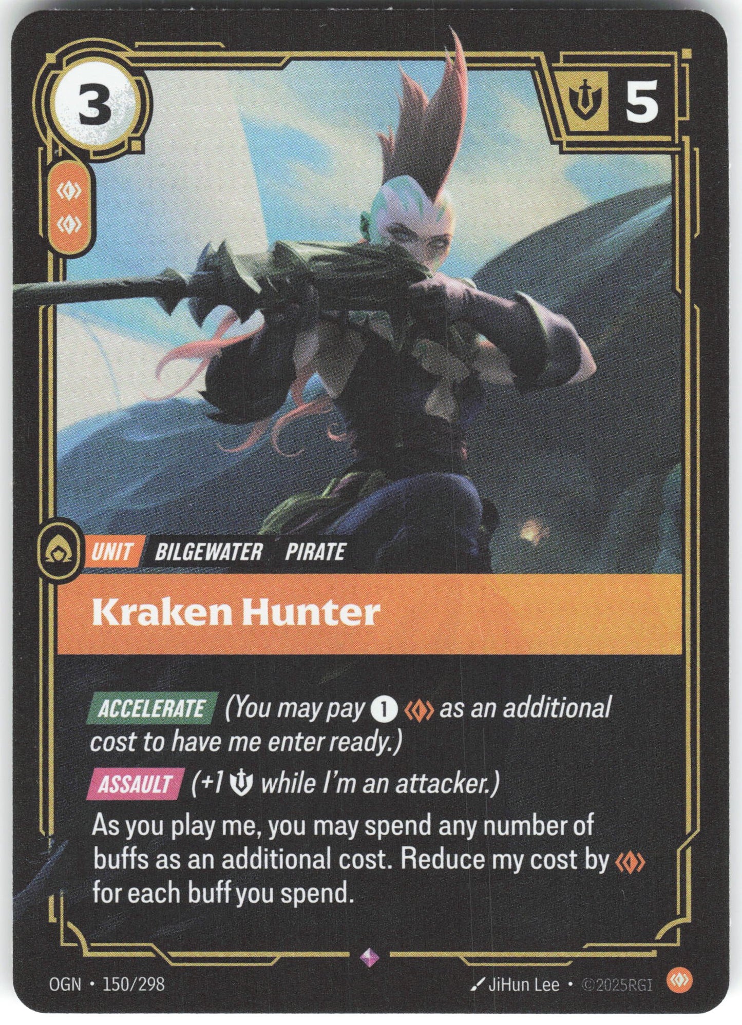 Kraken Hunter Rare Origins 150/298 NM