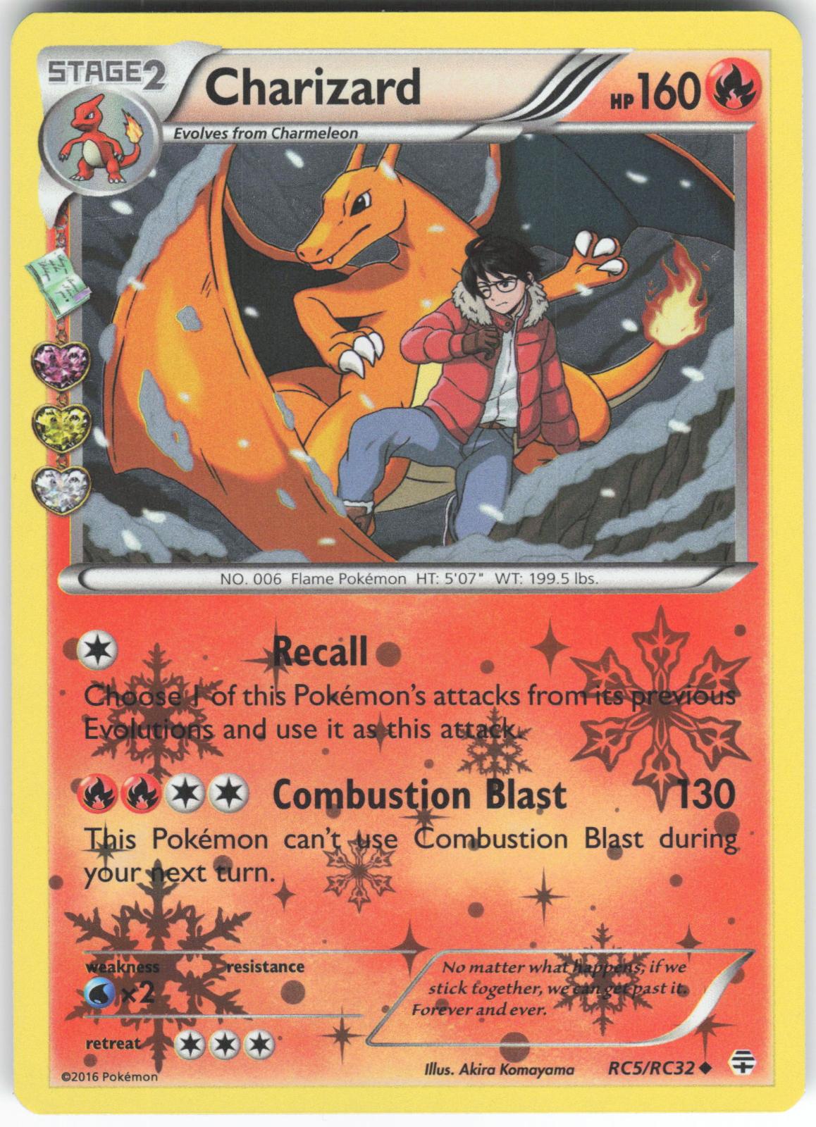Charizard RC5/RC32 Uncommon Generations LP