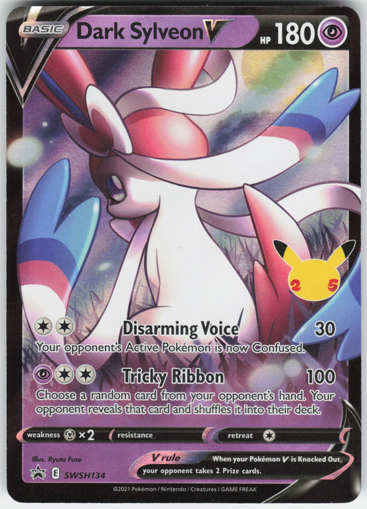 Dark Sylveon V - Promo SWSH: Sword & Shield Promo Cards SWSH134 NM