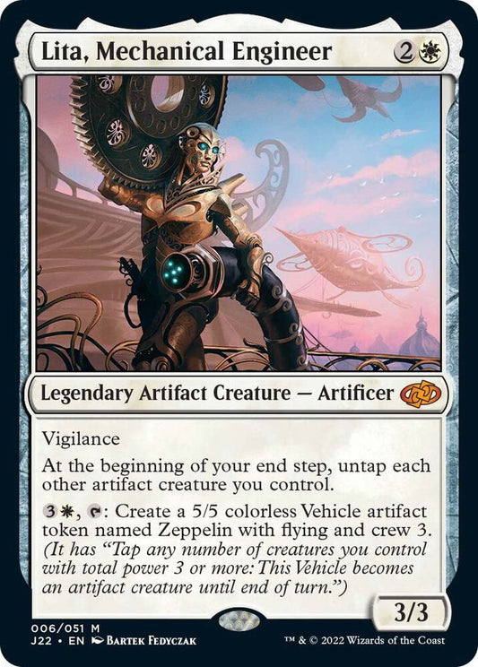 Lita, Mechanical Engineer 6 Mythic Jumpstart 2022 NM/M