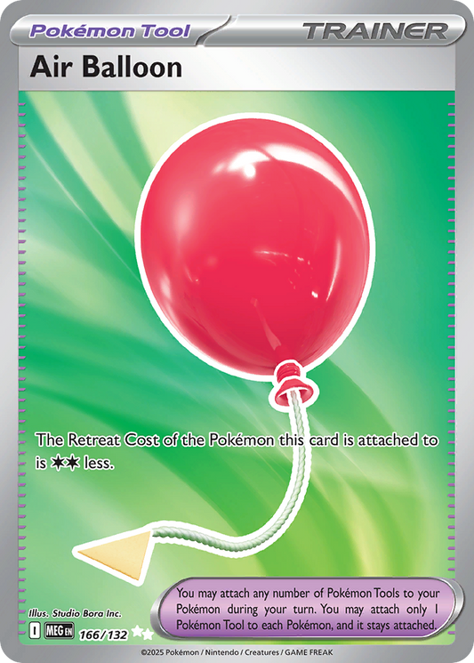 Air Balloon 166/132 Ultra Rare Mega Evolution NM/M