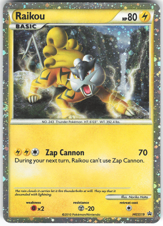 Raikou - Promo HGSS Promos HGSS19 MP