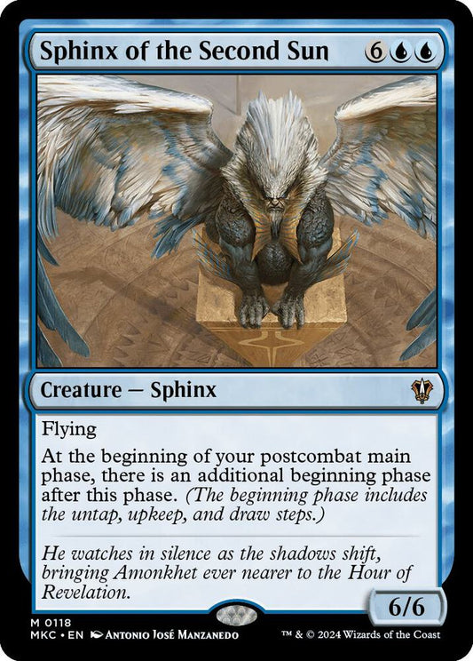 Sphinx of the Second Sun 118 Mythic Commander: Murders at Karlov Manor NM/M