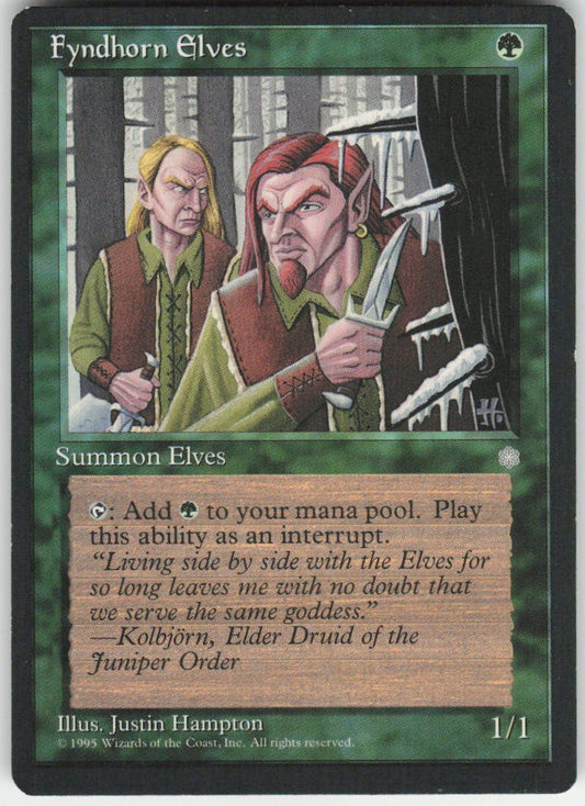 Fyndhorn Elves C Ice Age 132 NM