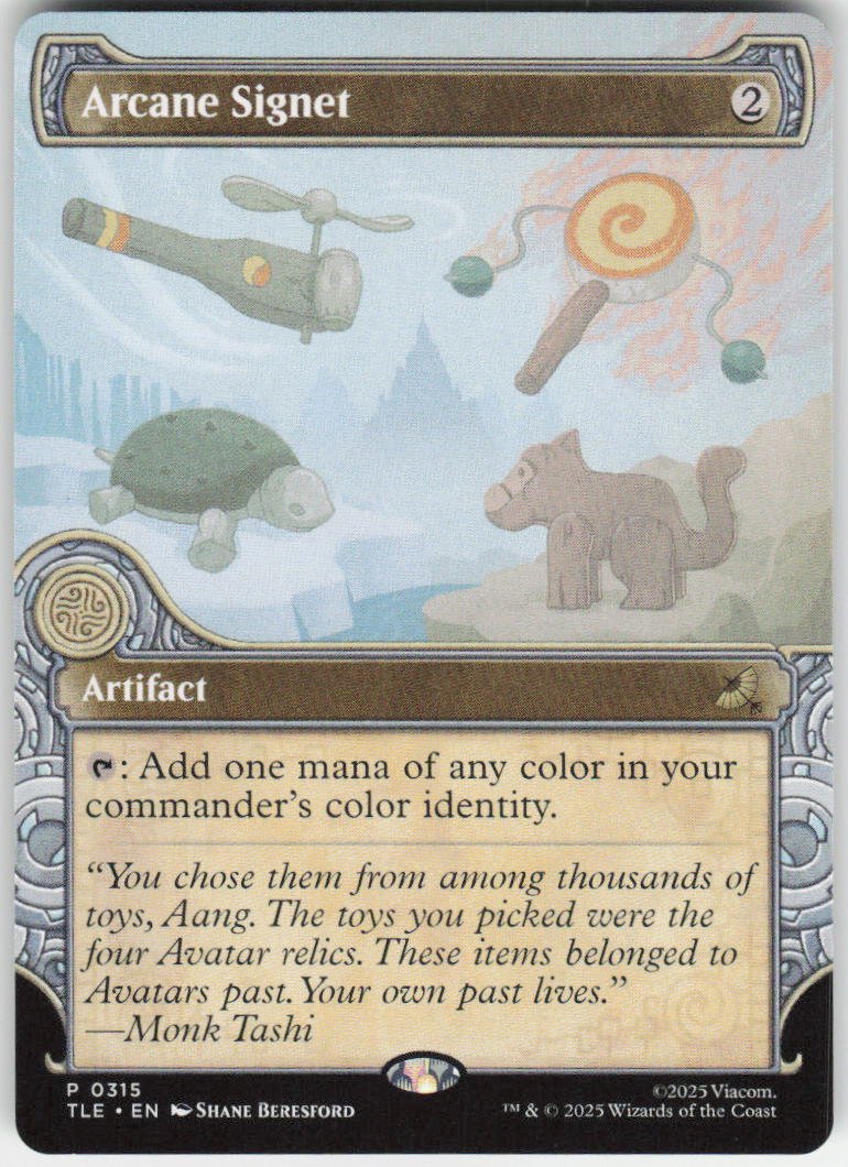 Arcane Signet (Showcase) P Avatar: The Last Airbender: Eternal-Legal 315 NM