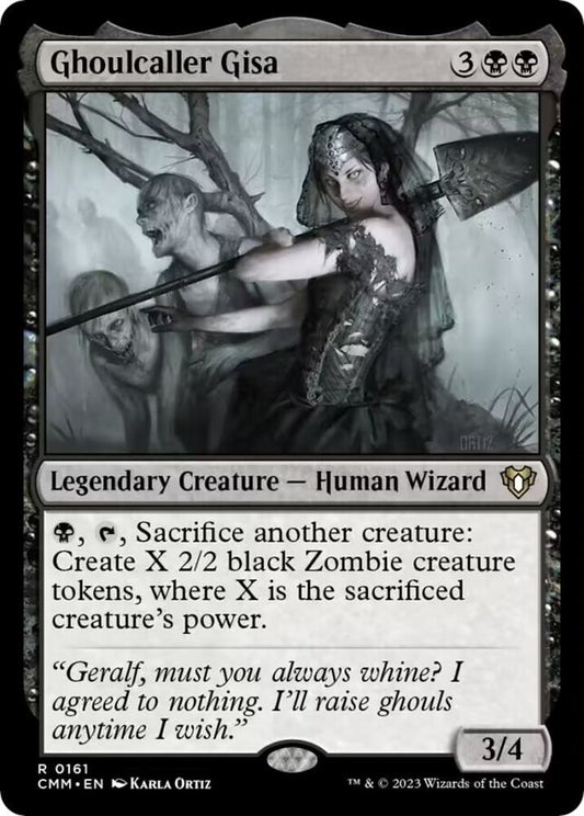 Ghoulcaller Gisa 161 Rare Commander Masters NM/M