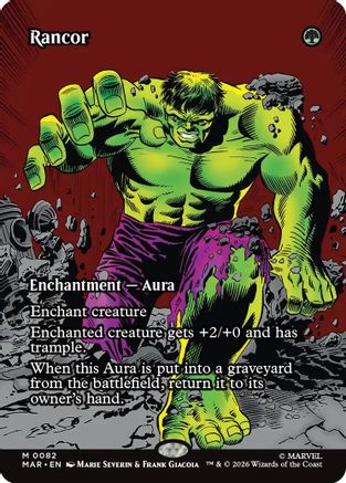Rancor (Borderless) 82 Mythic Marvel Universe Eternal-Legal NM/M